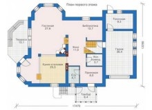 План дома  (проект) - ПС 429